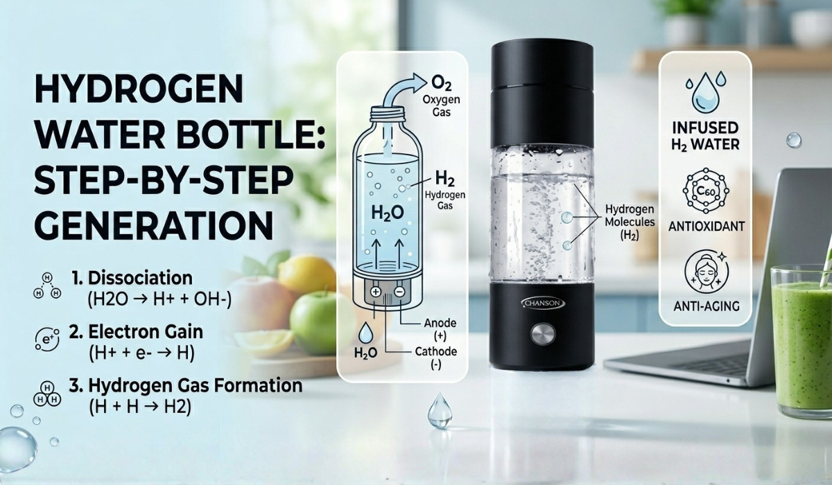 hydrogen water generator, hydrogen water machine, hydrogen water bottle generator, hydrogen water bottle, best hydrogen water machine, portable hydrogen water bottle, how does a hydrogen water bottle work